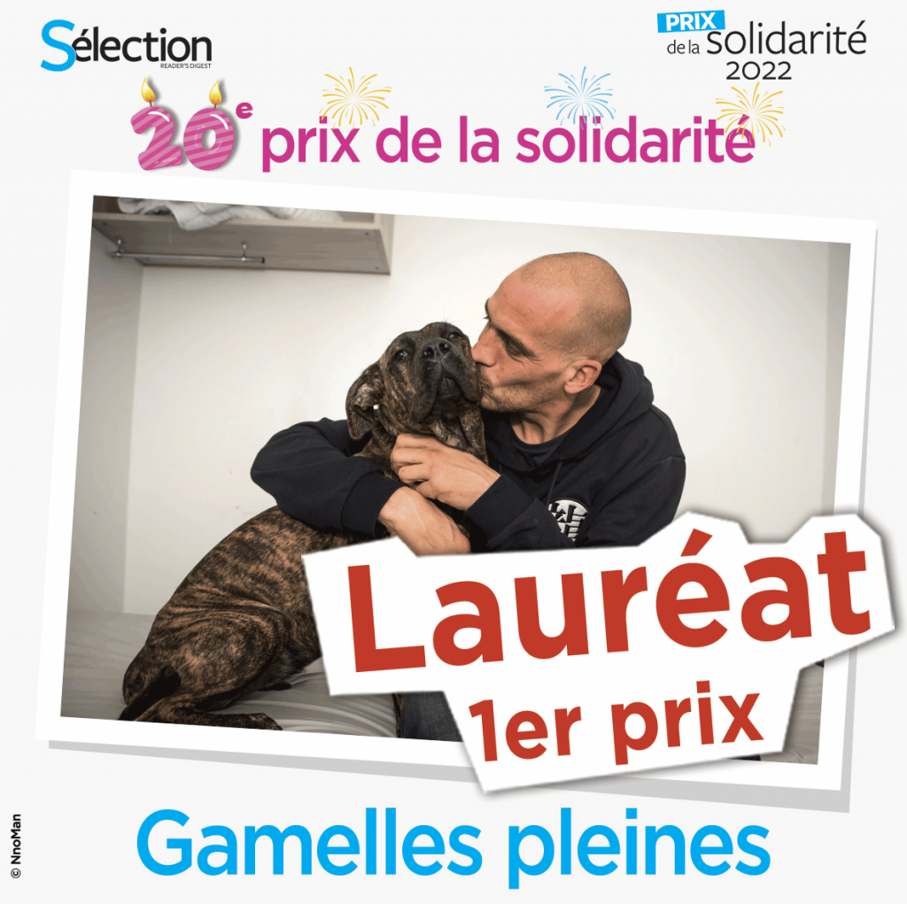 Lauréat du prix de la solidarité 2022 !